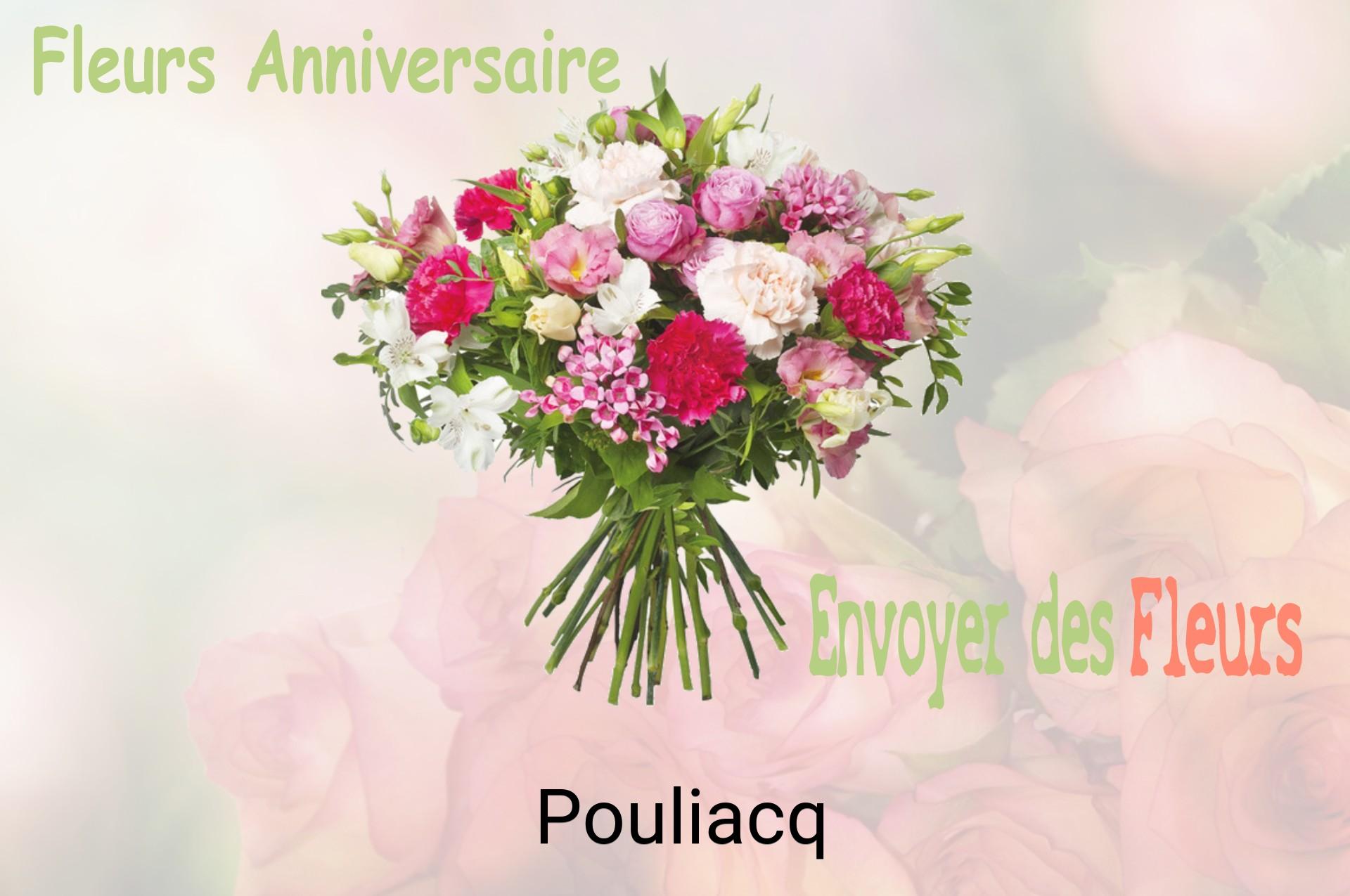 Bouquet de fleurs d’anniversaire livré à Pouliacq